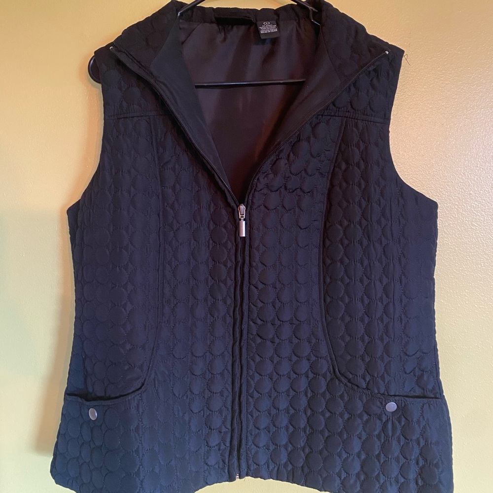 Quilted vest!
